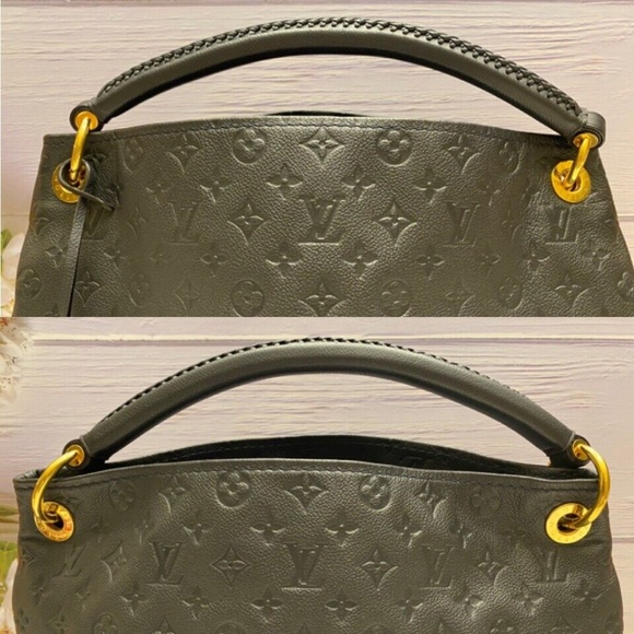 ❤️‍🩹SOLD❤️‍🩹 Louis Vuitton Artsy MM Empreinte Infini Shoulder Tote Purse(CA2182) - Picture 2 of 12